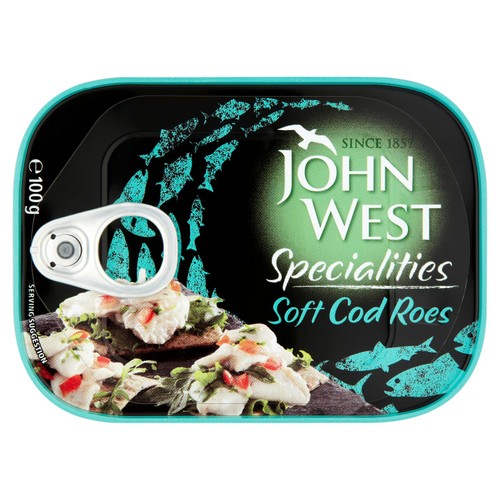 John West Soft Cod Roes (100g)