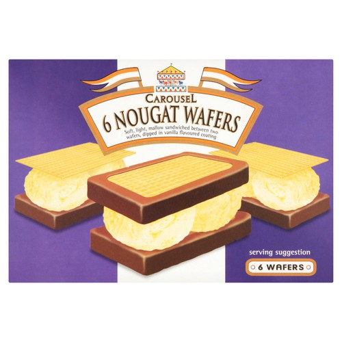 Carousel Nougat Wafers