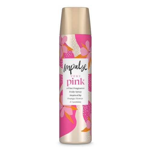 Impulse Very Pink Body Spray Deodorant thumbnail 2