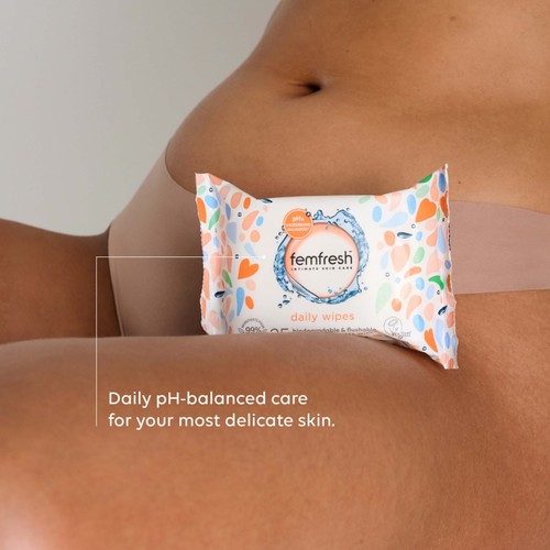 Femfresh Intimate Hygiene Large Feminine Freshness Wipes thumbnail 2