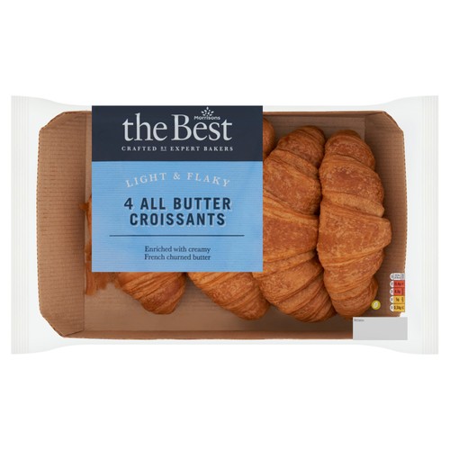 Morrisons The Best All Butter Croissants 4 Pack