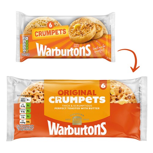 Warburtons 6 Crumpets thumbnail 2