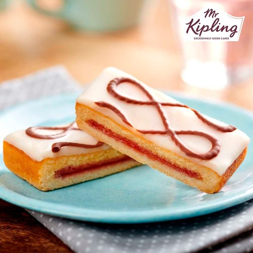 Mr Kipling Bakewell Slices Cakes Multipack Snack 3x2pk thumbnail 2