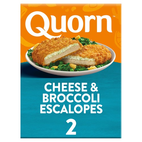Quorn Cheese & Broccoli Vegetarian Escalopes x2 240g
