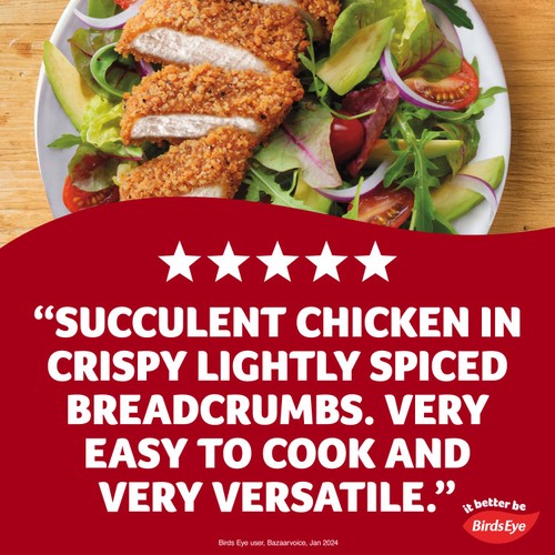 Birds Eye 2 Southern Fried Breaded Chicken Breast Steaks 180g thumbnail 2