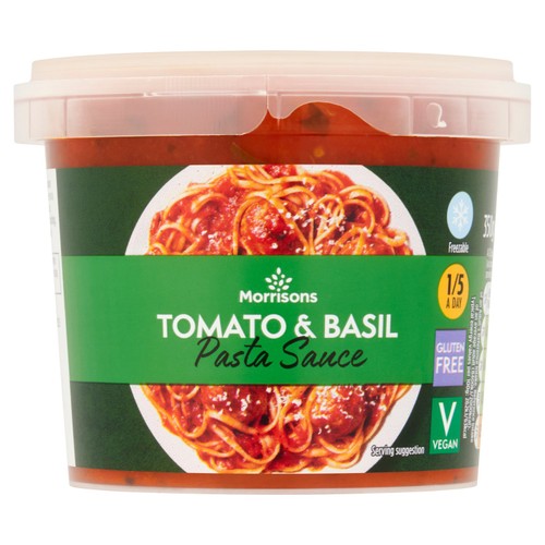 Morrisons Tomato & Basil Pasta Sauce 350g