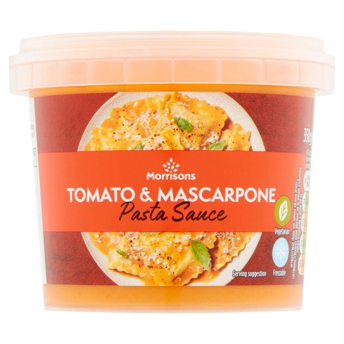 Morrisons Italian Tomato & Mascarpone Pasta Sauce