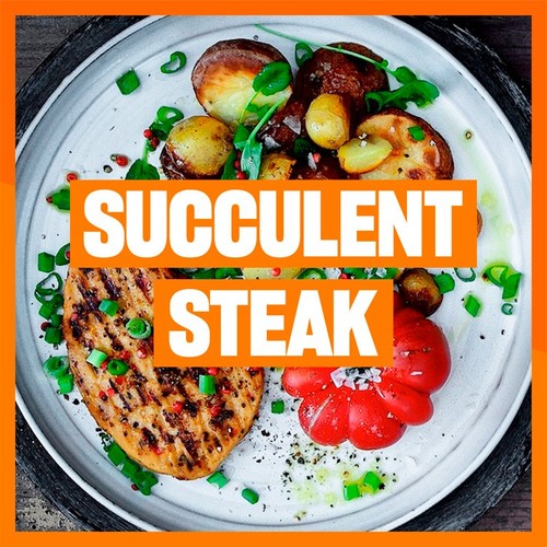 Quorn Vegetarian Peppered Steaks x 2 196g thumbnail 2