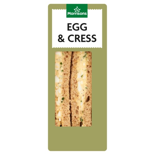 Morrisons Egg & Cress Sandwich