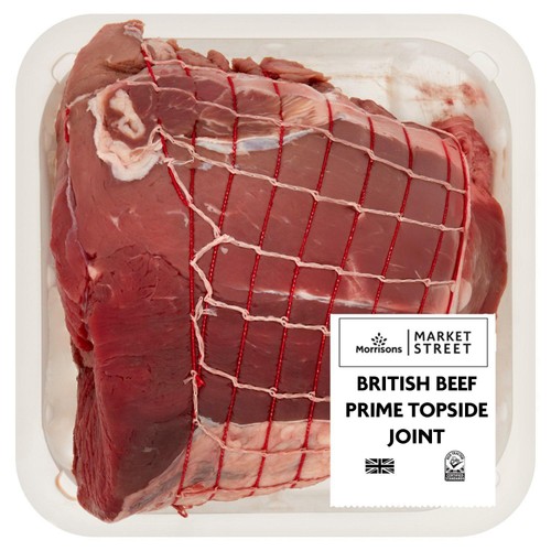 Morrisons British Prime Topside Joint 1.35kg