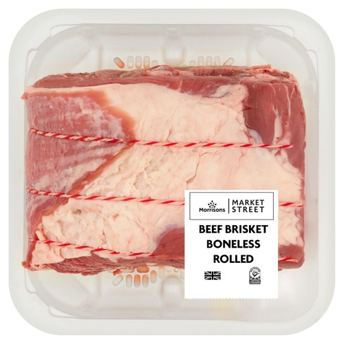 Morrisons British Brisket Boneless Rolled Joint 1.35kg