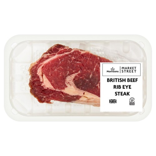 Morrisons British Prime Rib Eye Steak 293g