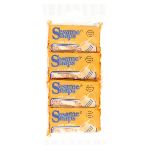 Sesame Snaps with Yogurt