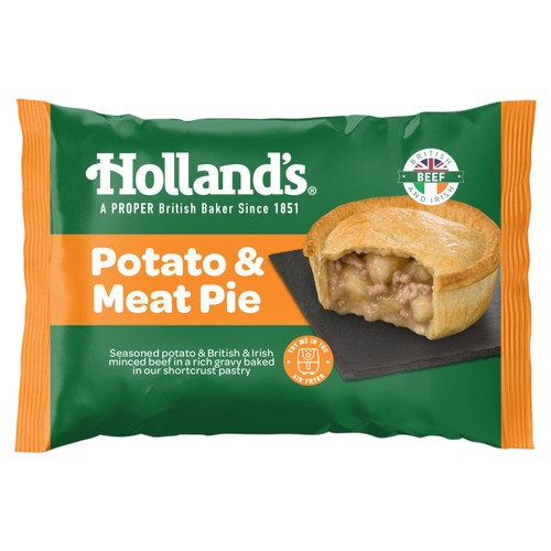 Holland's Potato & Meat Pie