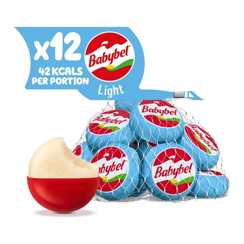 Mini Babybel Light Cheese Snacks 12 x 20g