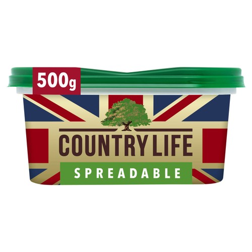 Country Life British Spreadable Butter 500g