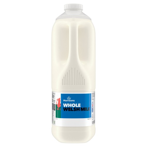 Morrisons Welsh Whole Milk 6 pint thumbnail 2