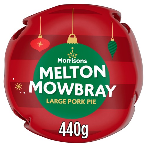 Morrisons Large Melton Mowbray Pork Pie 