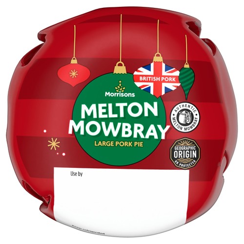 Morrisons Large Melton Mowbray Pork Pie  thumbnail 2