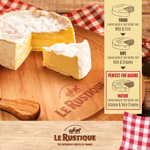 Le Rustique Camembert   250g thumbnail 2