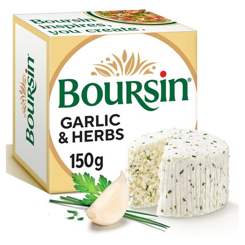 Boursin Garlic & Herbs Soft Cream Cheese 150g thumbnail 2