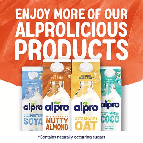Alpro No Sugars Soya Chilled 1L thumbnail 5