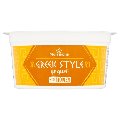 Morrisons Greek Style Honey Yogurt