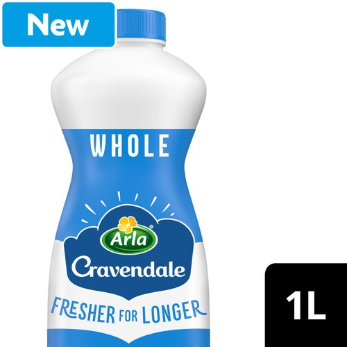 Cravendale Filtered Fresh Whole Milk Fresher for Longer