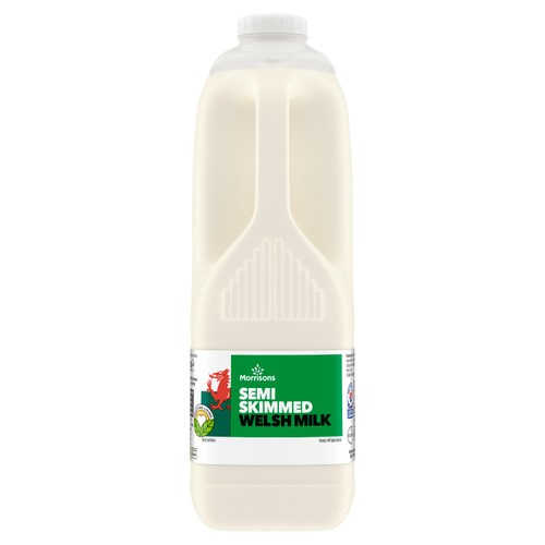 Morrisons Welsh Semi Skimmed Milk 6 Pint thumbnail 2