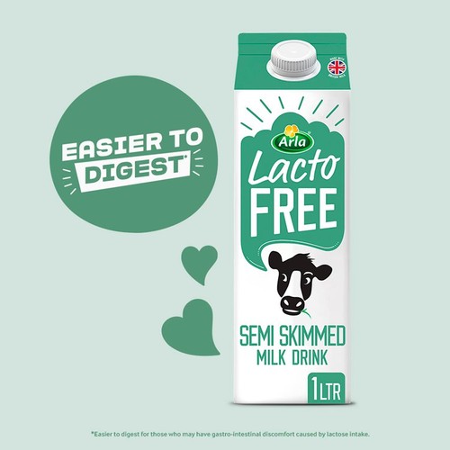 Arla LactoFREE Semi Skimmed Milk Drink thumbnail 4