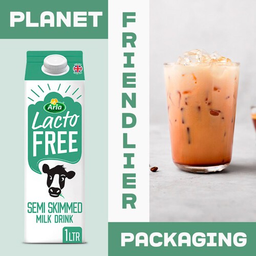 Arla LactoFREE Semi Skimmed Milk Drink thumbnail 3