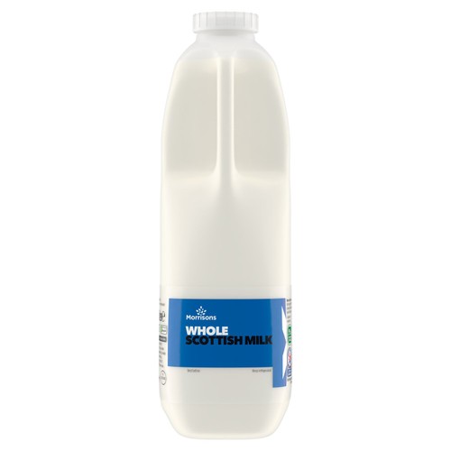 Morrisons Scottish Whole Milk 2 Pint