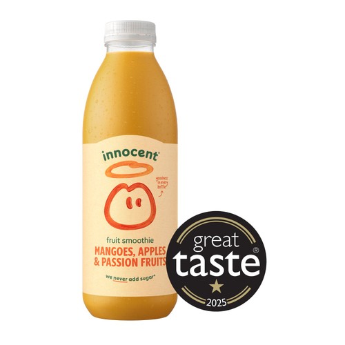 Innocent Mangoes Passion Fruits & Apples Smoothie  thumbnail 2