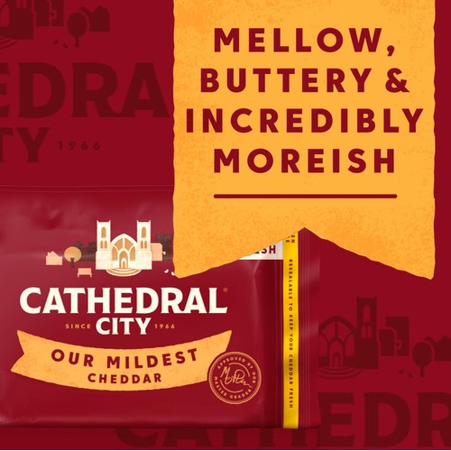 Cathedral City Mild Cheddar Cheese thumbnail 2