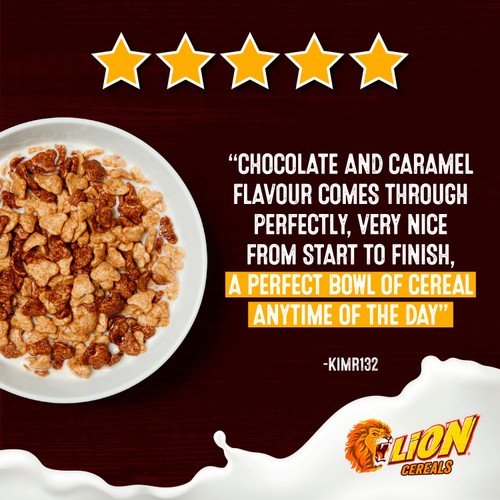 Nestle Lion Caramel and Chocolate Cereal 400g thumbnail 5