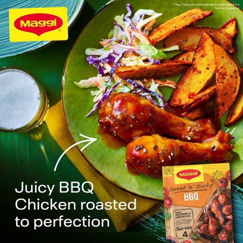 Maggi Juicy Sticky BBQ Chicken Herb and Spice Seasoning Mix thumbnail 7