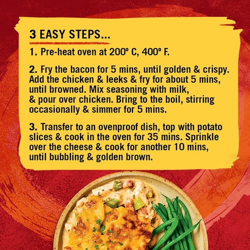 Schwartz Chicken, Bacon & Potato Pie Recipe Mix thumbnail 3