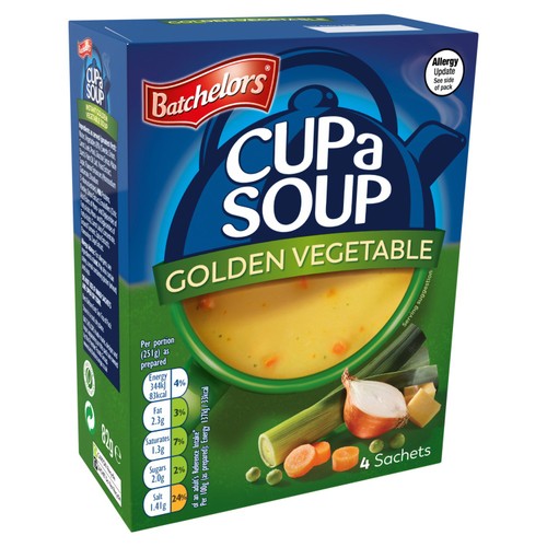 Batchelors Cup a Soup Golden Vegetable 4 Sachets thumbnail 2