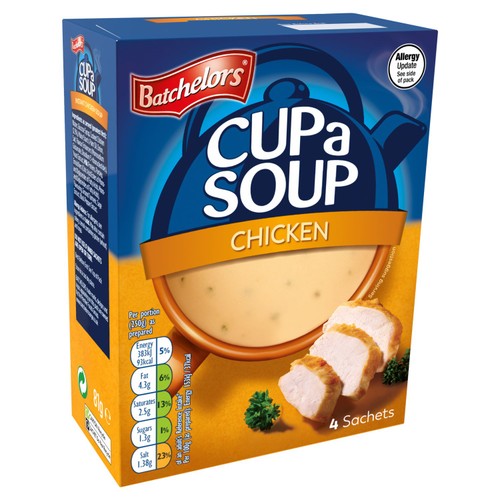 Batchelors Cup a Soup Chicken Soup 4 Sachets thumbnail 2