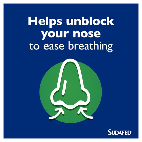 Sudafed Mucus Relief Triple Action Tablets thumbnail 5