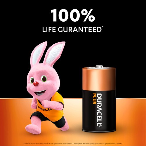 Duracell Plus C Alkaline Batteries thumbnail 3