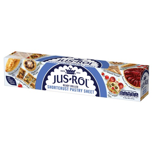 Jus Rol Shortcrust Pastry Ready Rolled Sheet thumbnail 2
