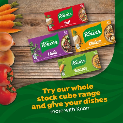 Knorr Stock Cubes Beef 20 x 10g thumbnail 2