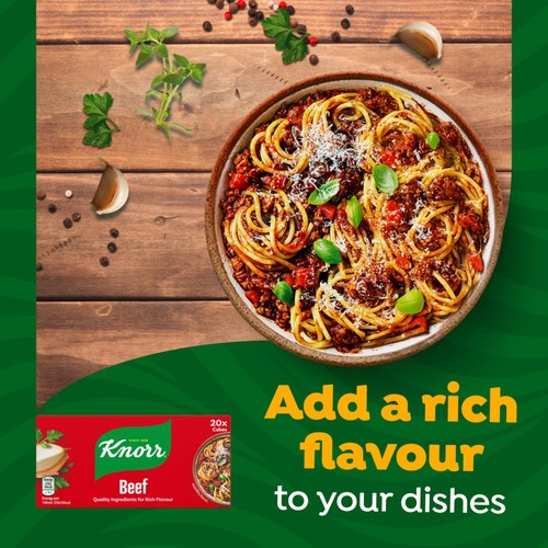 Knorr Stock Cubes Beef 20 x 10g thumbnail 3