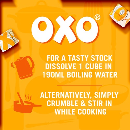 Oxo 12 Reduced Salt Chicken Stock Cubes thumbnail 4