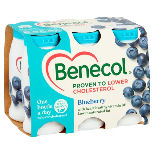Benecol Blueberry Smooth Yogurt Drinks thumbnail 2