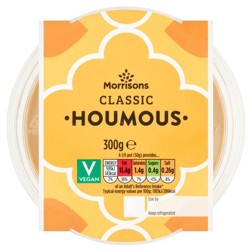Morrisons Classic Houmous 300g