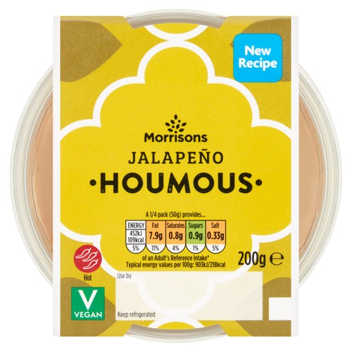 Morrisons Jalapeno Houmous 200g