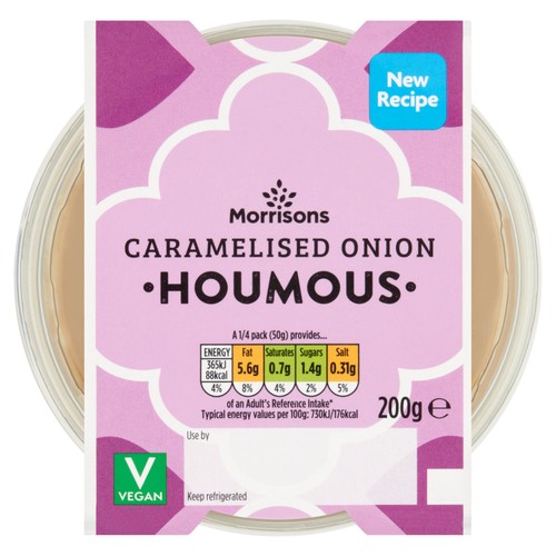 Morrisons Caramelised Onion Houmous 200g