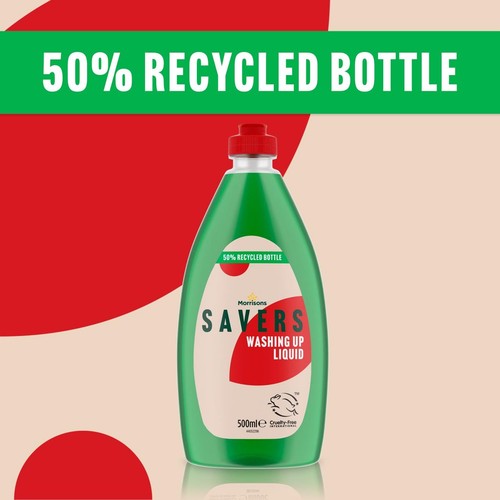 Morrisons Savers Washing Up Liquid thumbnail 3